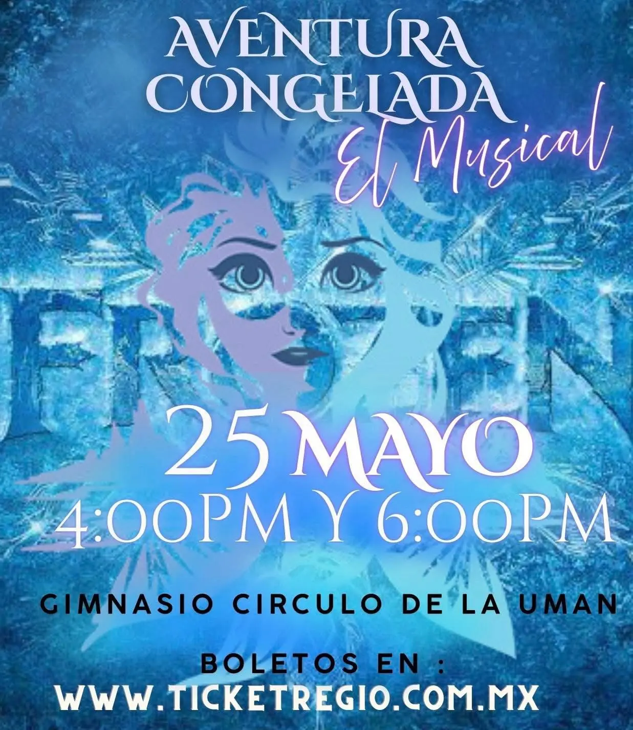 Evento Frozen por Monterrey Show